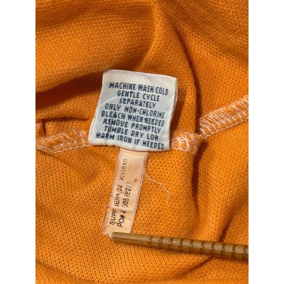 Polo Ralph Lauren Men's Classic Fit Ombre Polo Shirt Size M White Orange - Picture 6 of 9